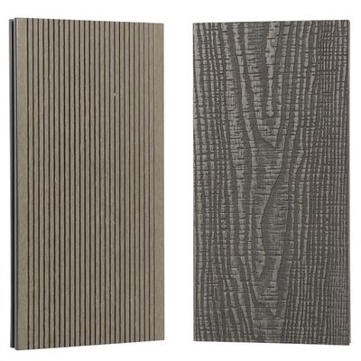 1.3%-1.4% Density Quick Deck Wood Composite Outdoor Deck Tile in Icelandic Smoke White