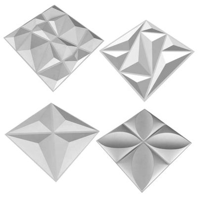 3D Relief Height 22mm High Gloss Peel and Stick PVC Wall Art Panel for Sofa Background