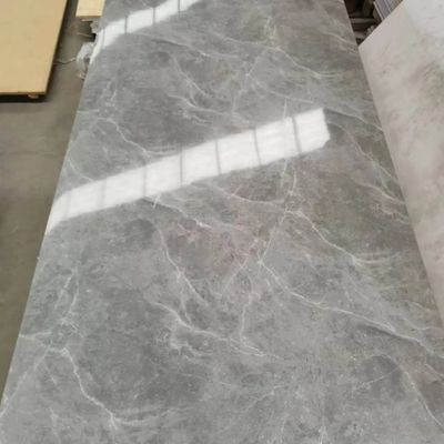 Custom Black 3D Printing PVC Marble UV Sheet for Modern Art Panels Wall Decor Interior