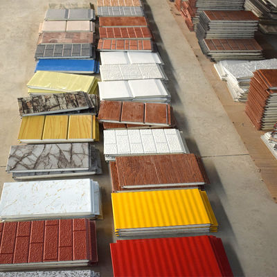 Custom Size Metal Clad Foam Panel with Modern Polyurethane Foam Sandwich Panel Design