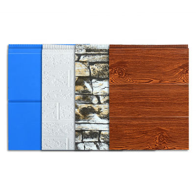 Custom Size Metal Clad Foam Panel with Modern Polyurethane Foam Sandwich Panel Design